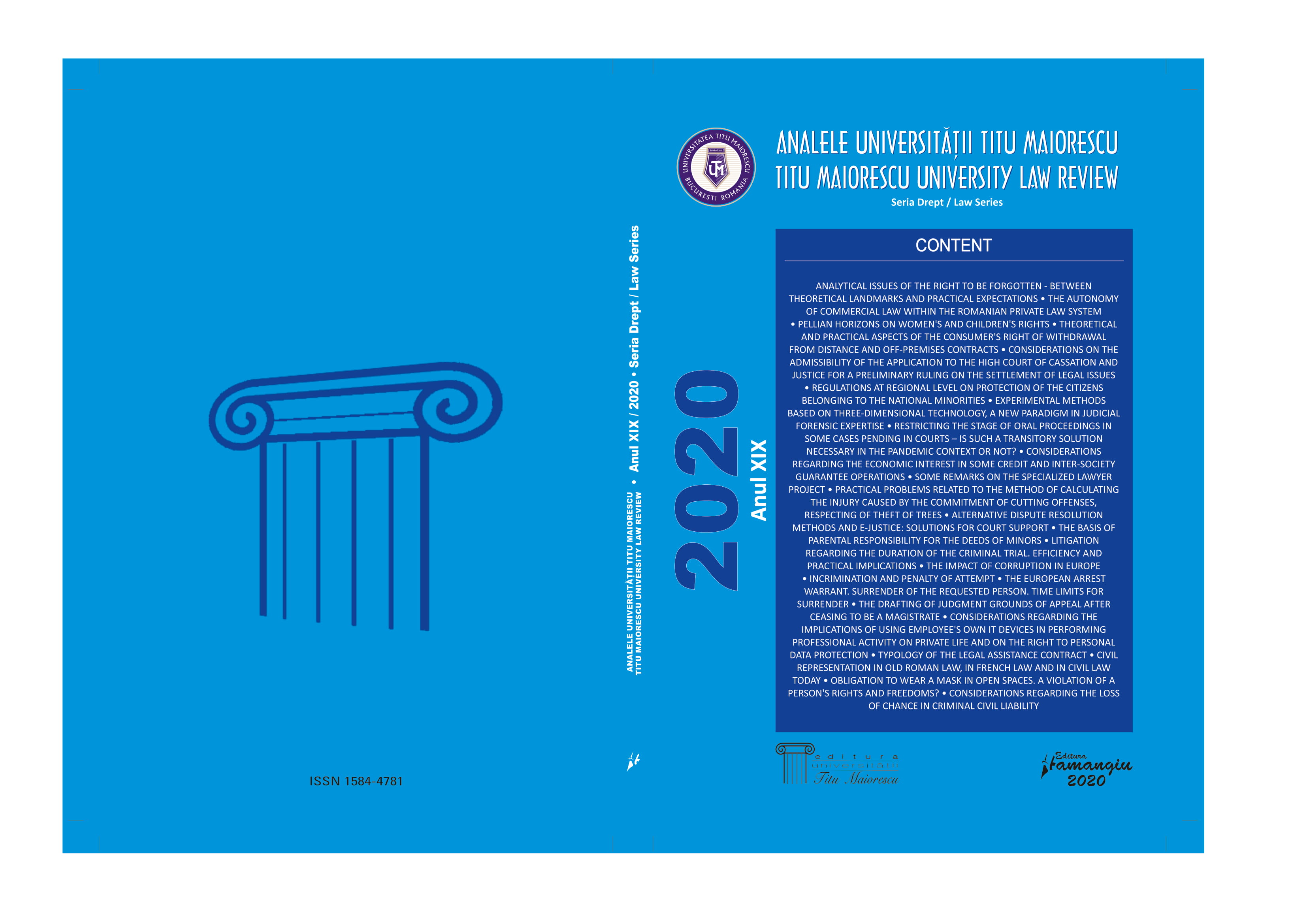 REGULATIONS AT REGIONAL LEVEL ON PROTECTION OF THE CITIZENS BELONGING TO THE NATIONAL MINORITIES Cover Image