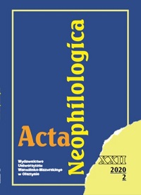 Interdisciplinarity in the Scientific Text Translation. French and Italian Academic Language Translated into Polish Cover Image