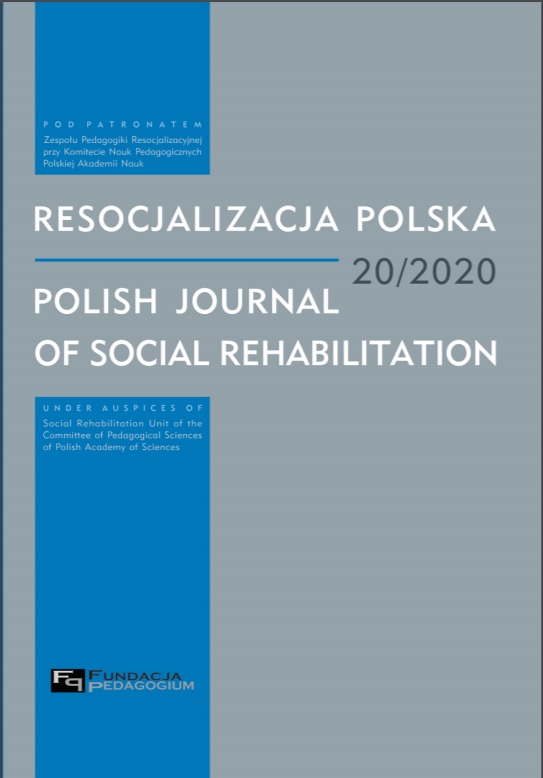 The process of penitentiary rehabilitation in the experiences of former convicts Cover Image