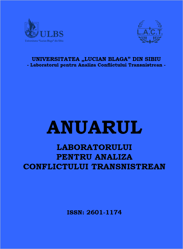 INTERNATIONAL ORGANIZATIONS AND THEIR ROLE IN MAINTAINING PEACE AND BUILDING CONFIDENCE: THE EXPERIENCE OF THE REPUBLIC OF MOLDOVA Cover Image