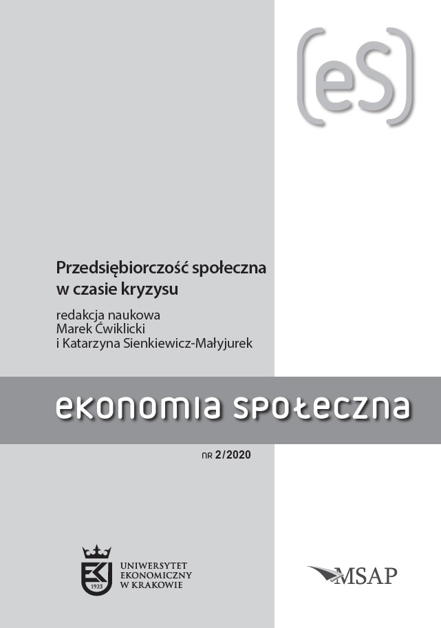 National and UE selected legal instruments as stimulants of micro-entrepreneurship and the necessary interventionism during the COVID-19 pandemic Cover Image