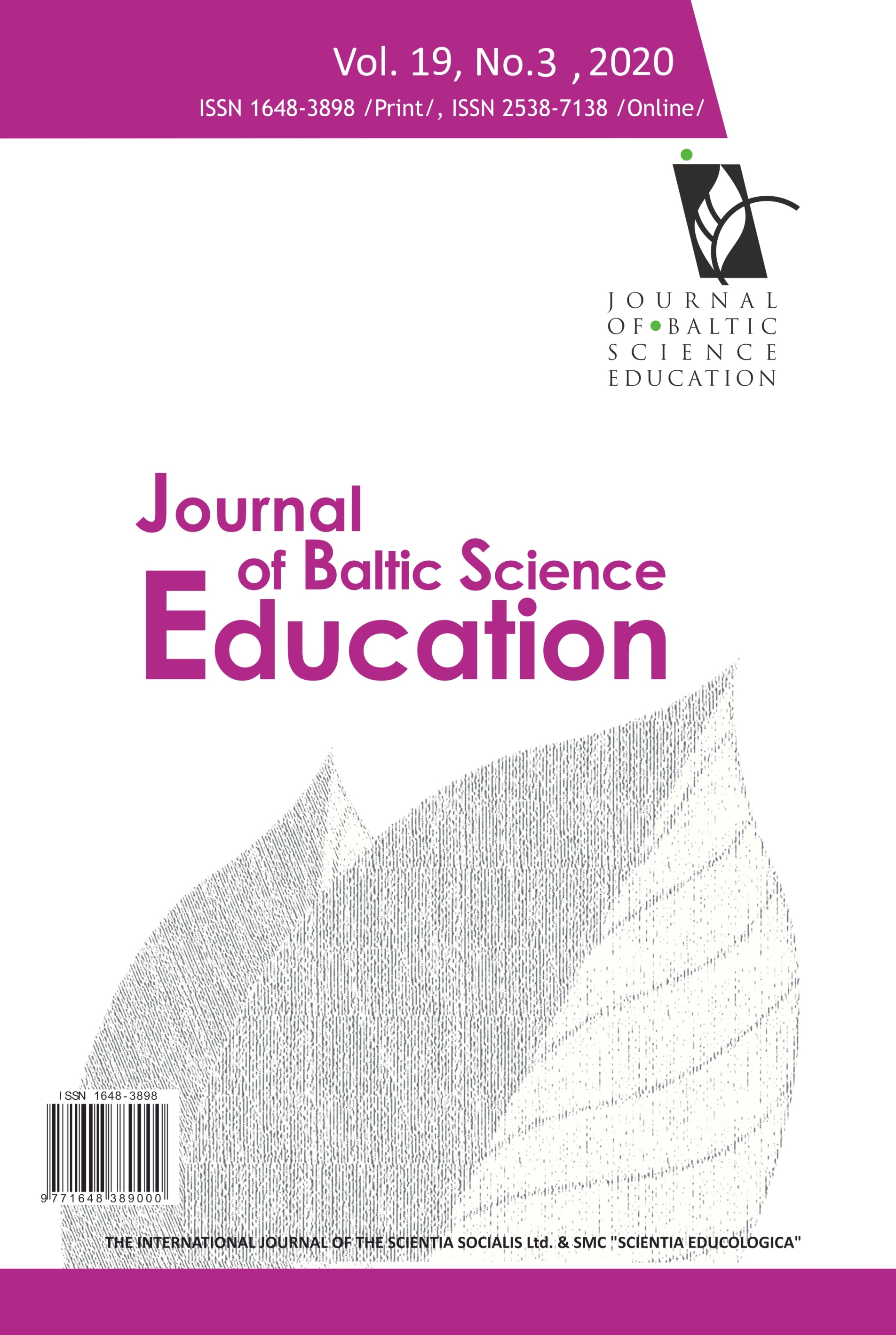 ADOPTION OF DIGITAL STORYTELLING TOOL IN NATURAL SCIENCES AND TECHNOLOGY EDUCATION BY PRE-SERVICE TEACHERS USING THE TECHNOLOGY ACCEPTANCE MODEL Cover Image