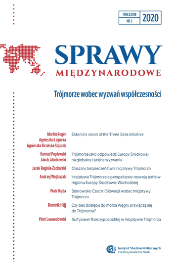 The idea of the ‘Baltic and Black Sea Alliance’ and the reaction to the creation of the Three Seas Initiative in Ukrainian political thought between 2015 and 2019 Cover Image