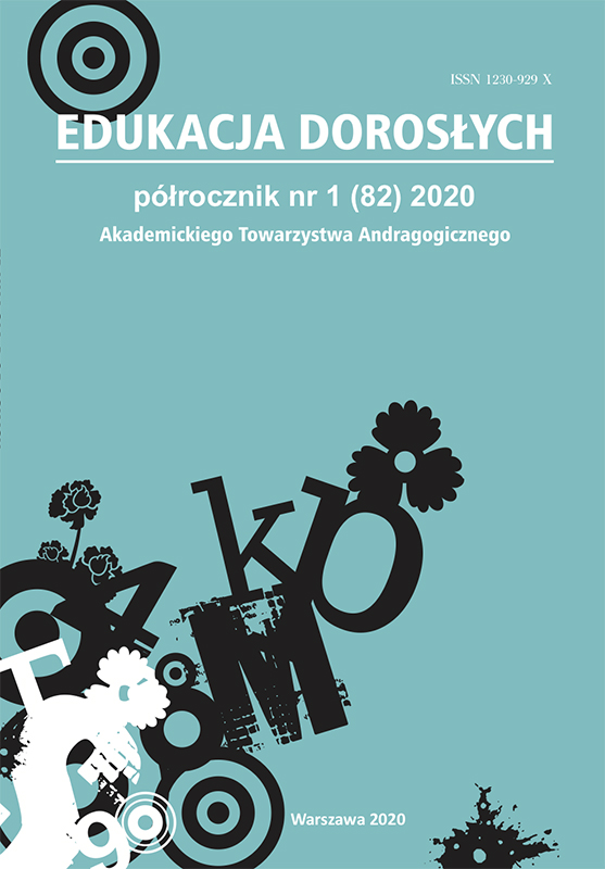 (Un)equal division at home? Female roles in the narratives of men forcibly staying at home during the epidemic – andragogical approach Cover Image