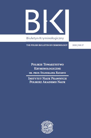 Book Review: Gdy kara nie wystarcza… O praktyce stosowania wybranych rozwiązań prawnych wobec sprawców z zaburzeniami psychicznymi stwarzających zagrożenie dla społeczeństwa. Agnieszka Gutkowska, Justyna Włodarczyk-Madejska, Joanna Klimczak.. Cover Image