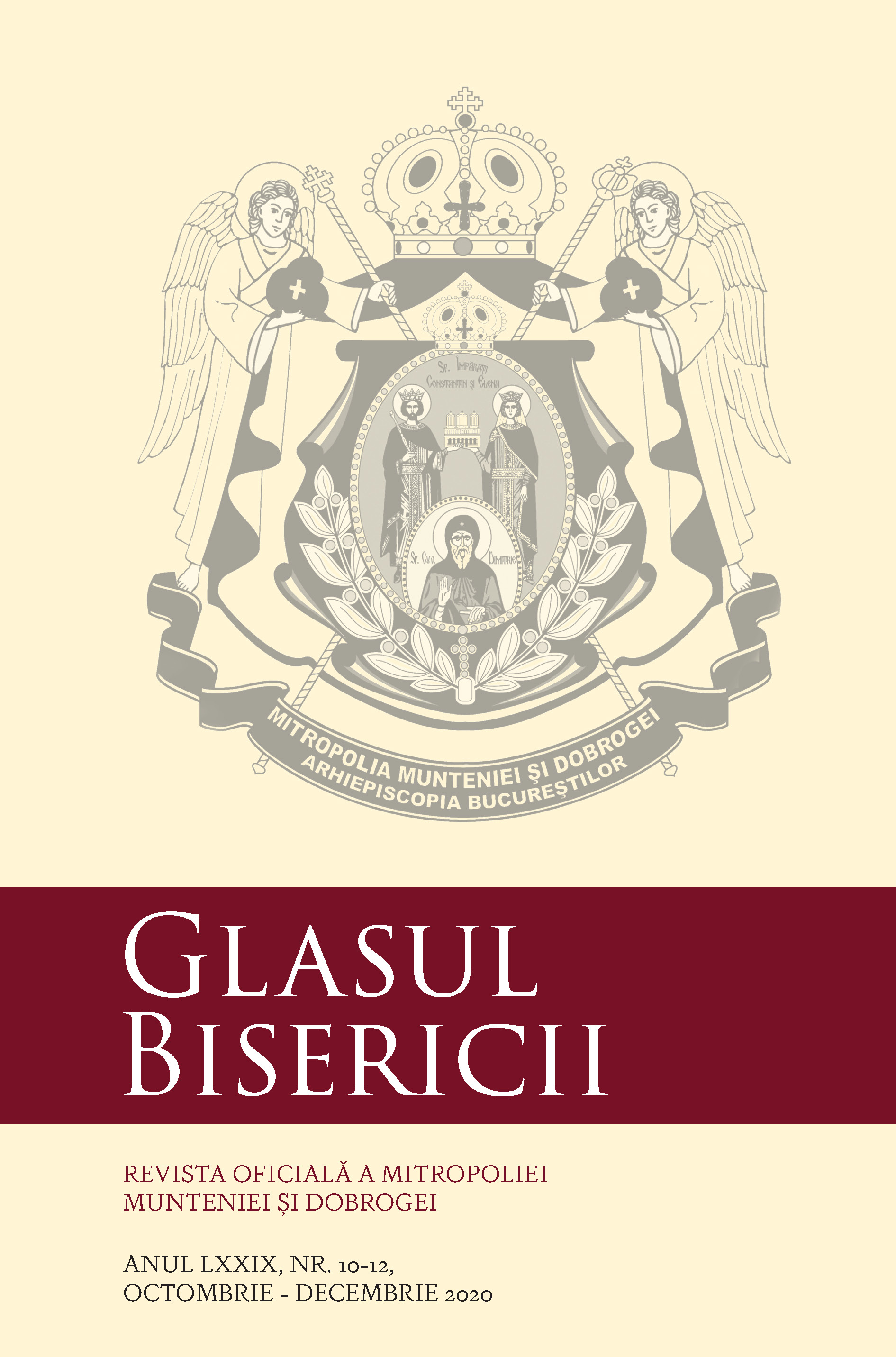 Free press in Bucharest after the 1989 Revolution. Case study:  Vestitorul Ortodoxiei Românești (1989-1990) Cover Image