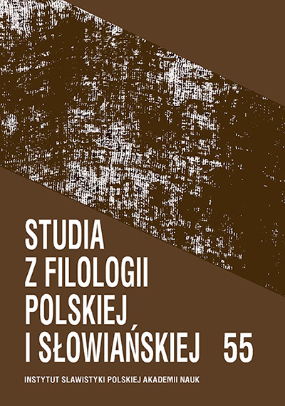 A Comparative Cognitive-Semantic Analysis of Polish and Serbian Phraseological Units Which Are Related to Emotional-Affective States and Contain Components Referring to Parts of Human Body Cover Image