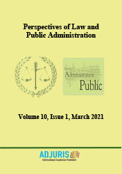 SOME CONSIDERATIONS REGARDING THE REGULATION OF „FIDUCIA” IN THE CIVIL CODE OF THE REPUBLIC OF MOLDOVA AND IN THE CIVIL CODE OF ROMANIA Cover Image