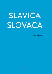 Professor Štefan Tóbik and his Original Post-Graduate Thesis in the Context of the History of Slovak Dialectology Cover Image