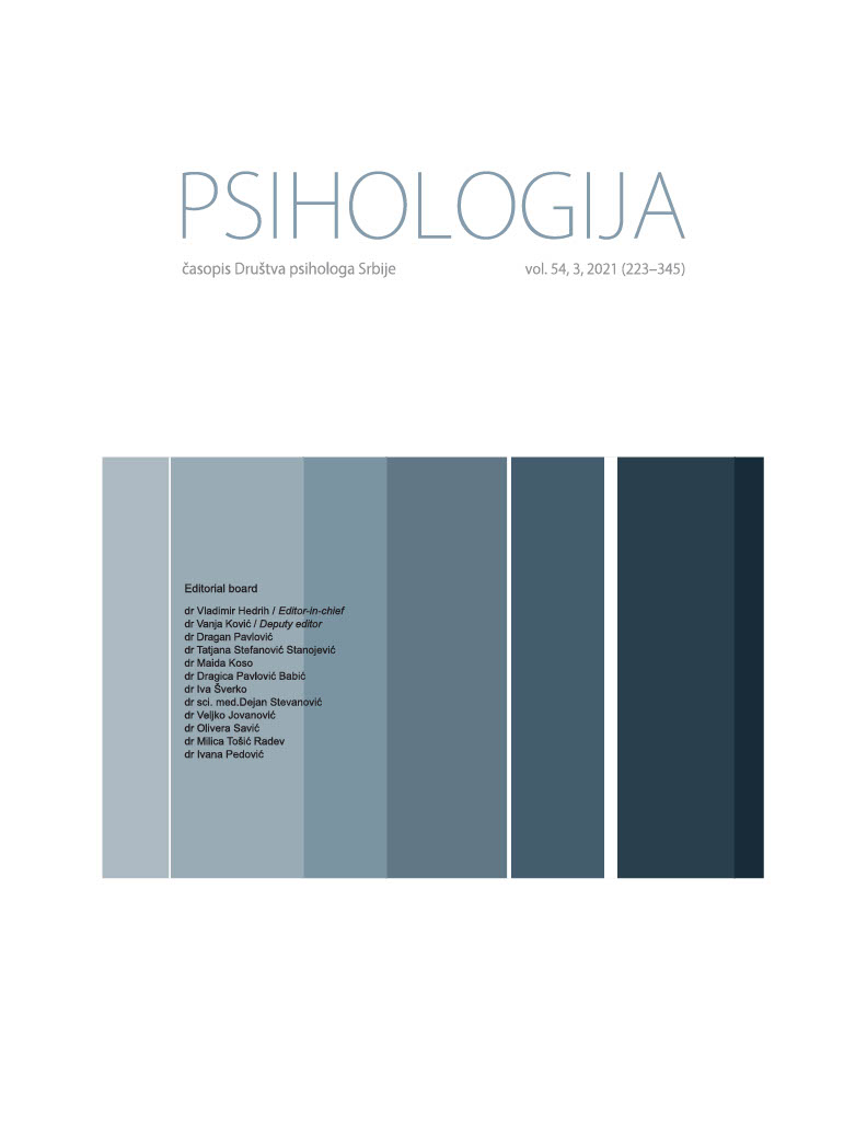 Pandemic parenting: Predictors of quality of parental pandemic practices during COVID-19 lockdown in Serbia Cover Image