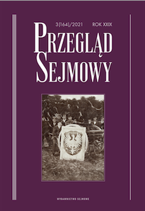 On the admissibility of remote voting in the Sejm on the basis of the Constitution of the Republic of Poland of 1997 Cover Image