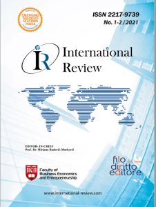 DOUBLE TAXATION CONSIDERATIONS WITH REFERENCE TO THE AVOIDANCE OF DOUBLE TAXATION OF VALUE ADDED TAX BETWEEN THE REPUBLIC OF SERBIA AND KOSOVO UN 1244 Cover Image