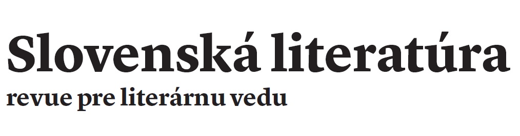 The Function of Intra- and Intertextual References in the Poetological System of Ivana Dobrakovová’s Debut Prvá smrť v rodine (First death in the family) Cover Image