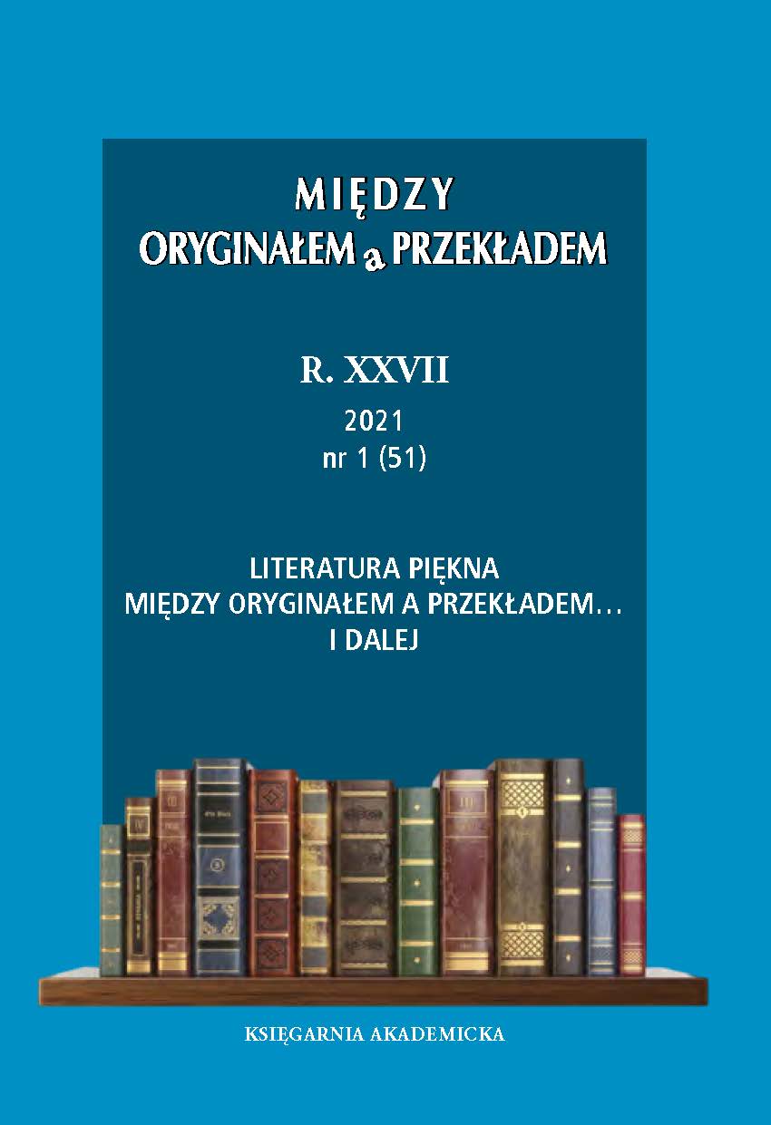 Imperative of Concretization: Translational Shifts and the Models of Reception of Howard Phillips Lovecraft’s Prose – The Case Study of "The Outsider" and its Polish Versions Cover Image