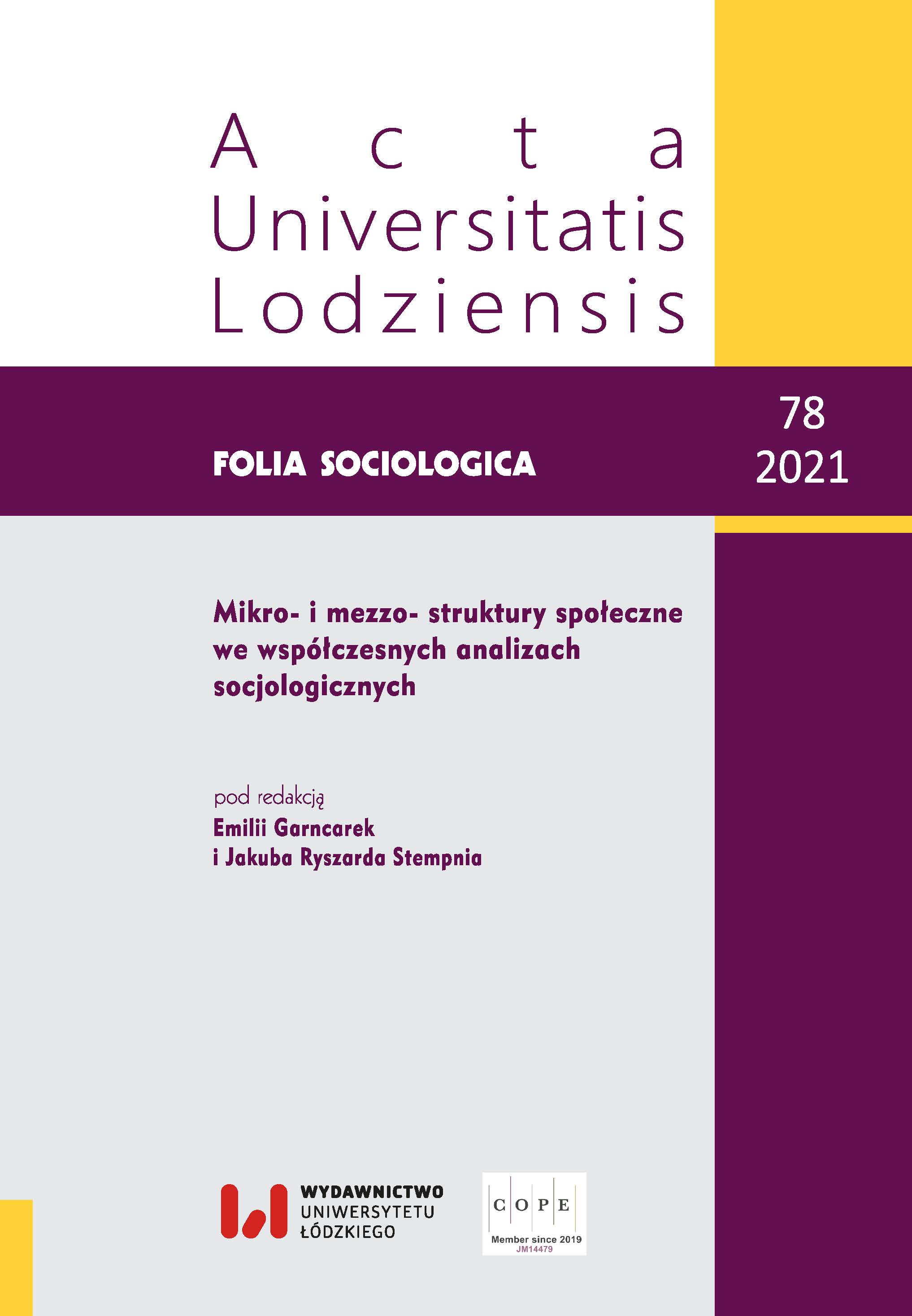 Social and occupational integration of the coronavirus pandemic time. Sociological analysis Cover Image