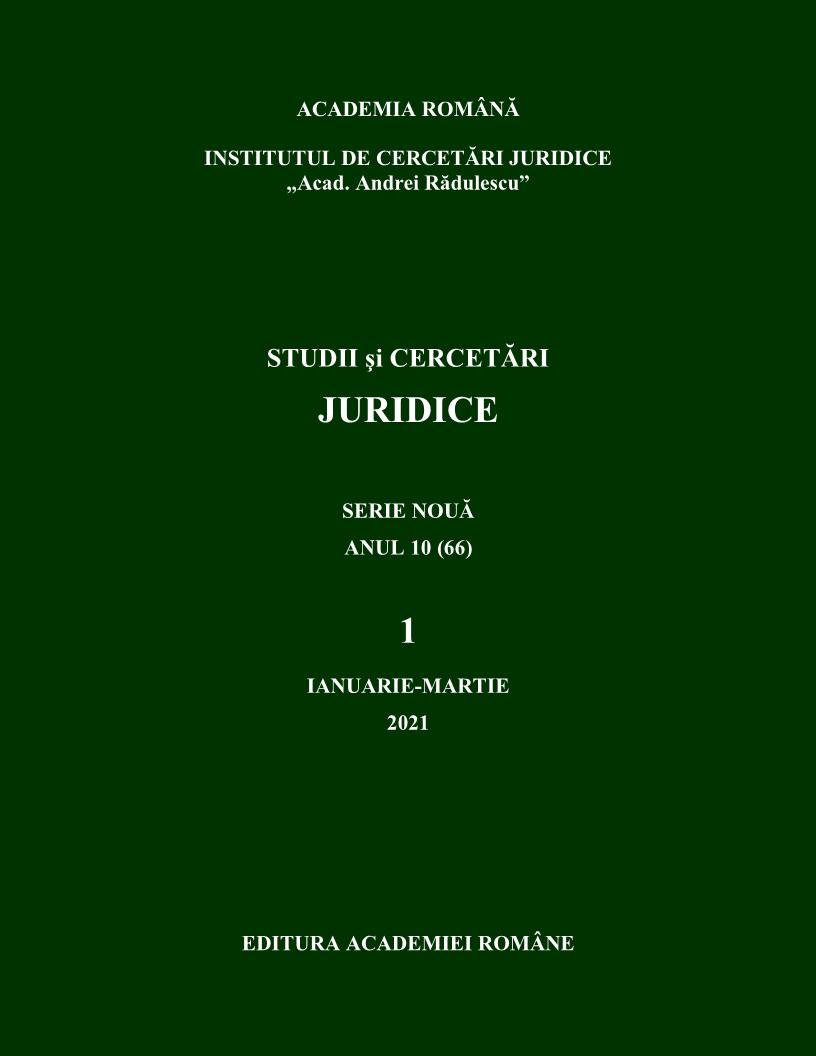 The Contribution of the High Court of Cassation and Justice to the Interpretation and Application of European Union Law in Romania through Appeals in the Interest of the Law Cover Image