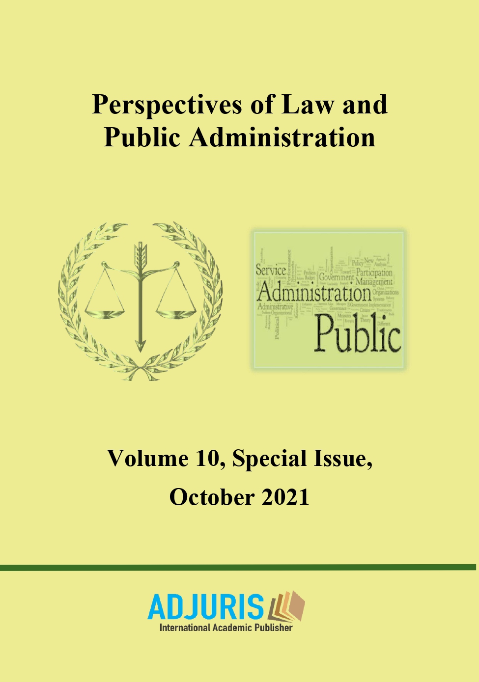 ESTABLISHMENT AND ACQUISITION OF THE RIGHT OF REAL SERVITUDE IN IMMOVABLE PROPERTY ACCORDING TO THE LEGISLATION IN KOSOVO Cover Image