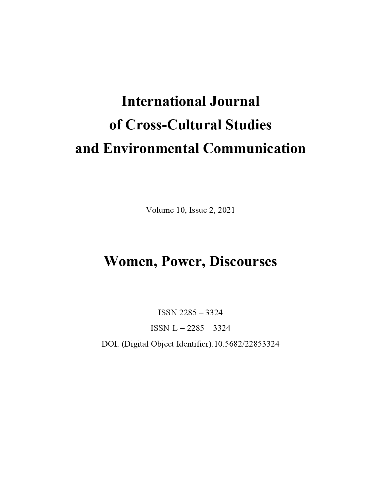 Multimodality, Identities and Gender Inequality in the context of the 2019 European Parliament Elections Cover Image