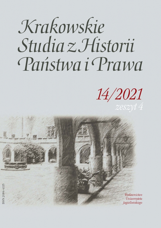 Sacher, Andrzej. Zasada nieretroaktywności prawa w prawie rzymskim i kanonicznym. Lublin: Wydawnictwo KUL, 2021 (ss. 387, ISBN 978-83-8061-833-6) Cover Image