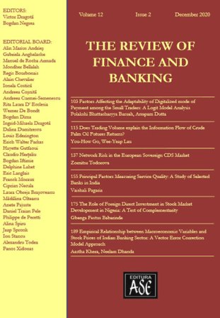 ESTIMATION OF CORRELATION BETWEEN CAPITAL MARKETS. ANALYSING THE IMPACT OF CRISES ON THE CENTRAL AND EASTERN EUROPEAN MARKETS Cover Image