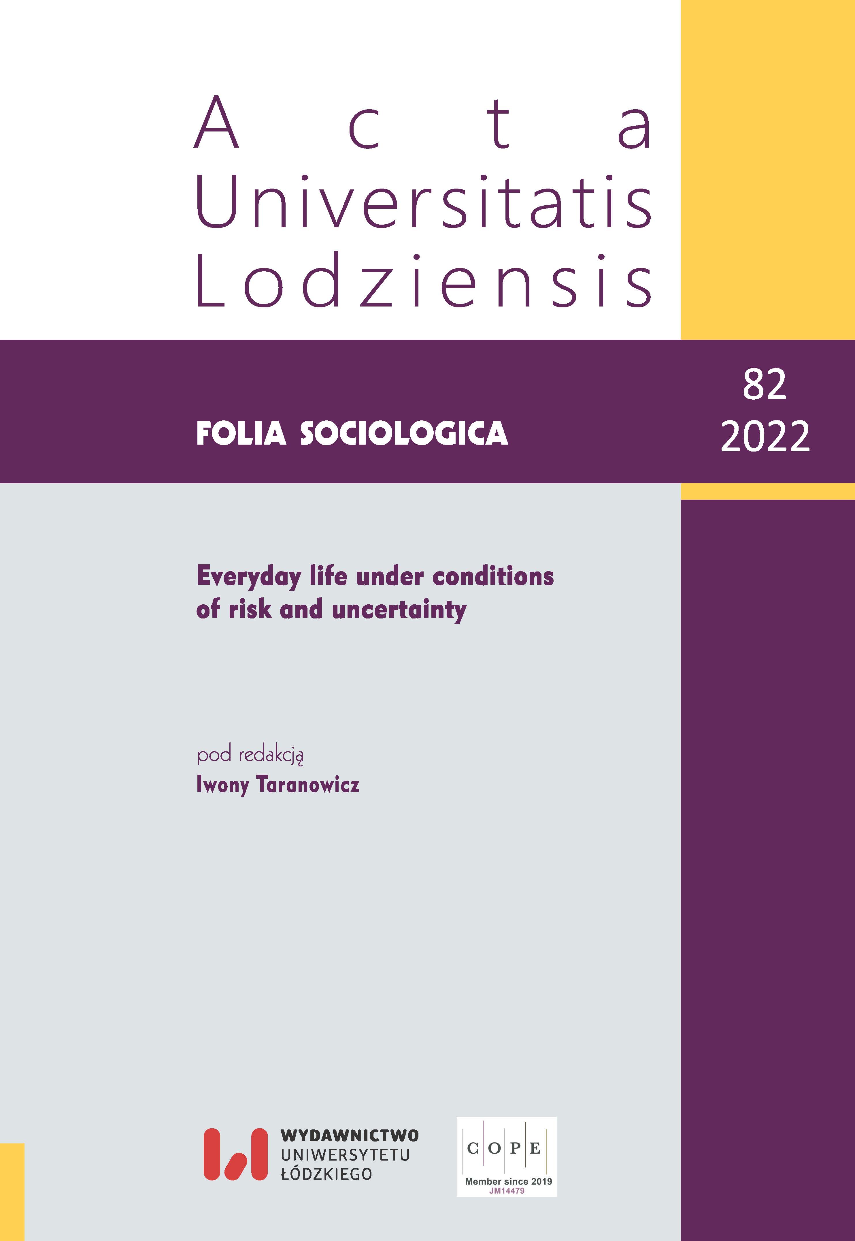 Media and Trust. On the Need to Seek Information in Times of Uncertainty and its Social Consequences. Case Study of Poland during the Covid-19 Pandemic Cover Image