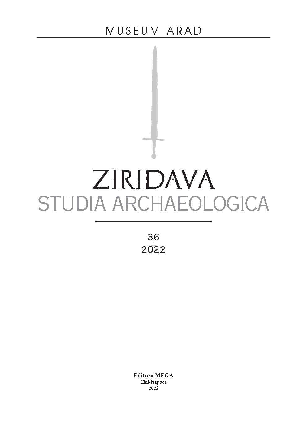 Study of faunal remains from the Dacian settlement of Alunu – Terasa Dacică 1,
Boșorod commune, Hunedoara County Cover Image