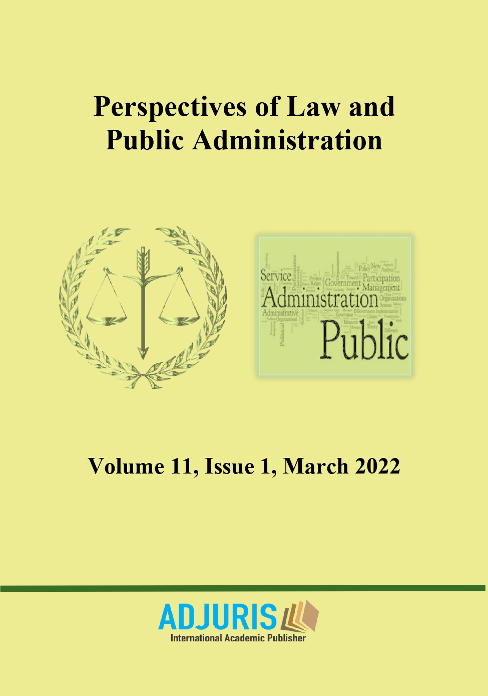 THEORIES, PRINCIPLES AND CRITERIA REGARDING THE EXISTENCE OF THE SUCCESSION OF CRIMINAL LAWS IN TIME IN THE ITALIAN REPUBLIC Cover Image