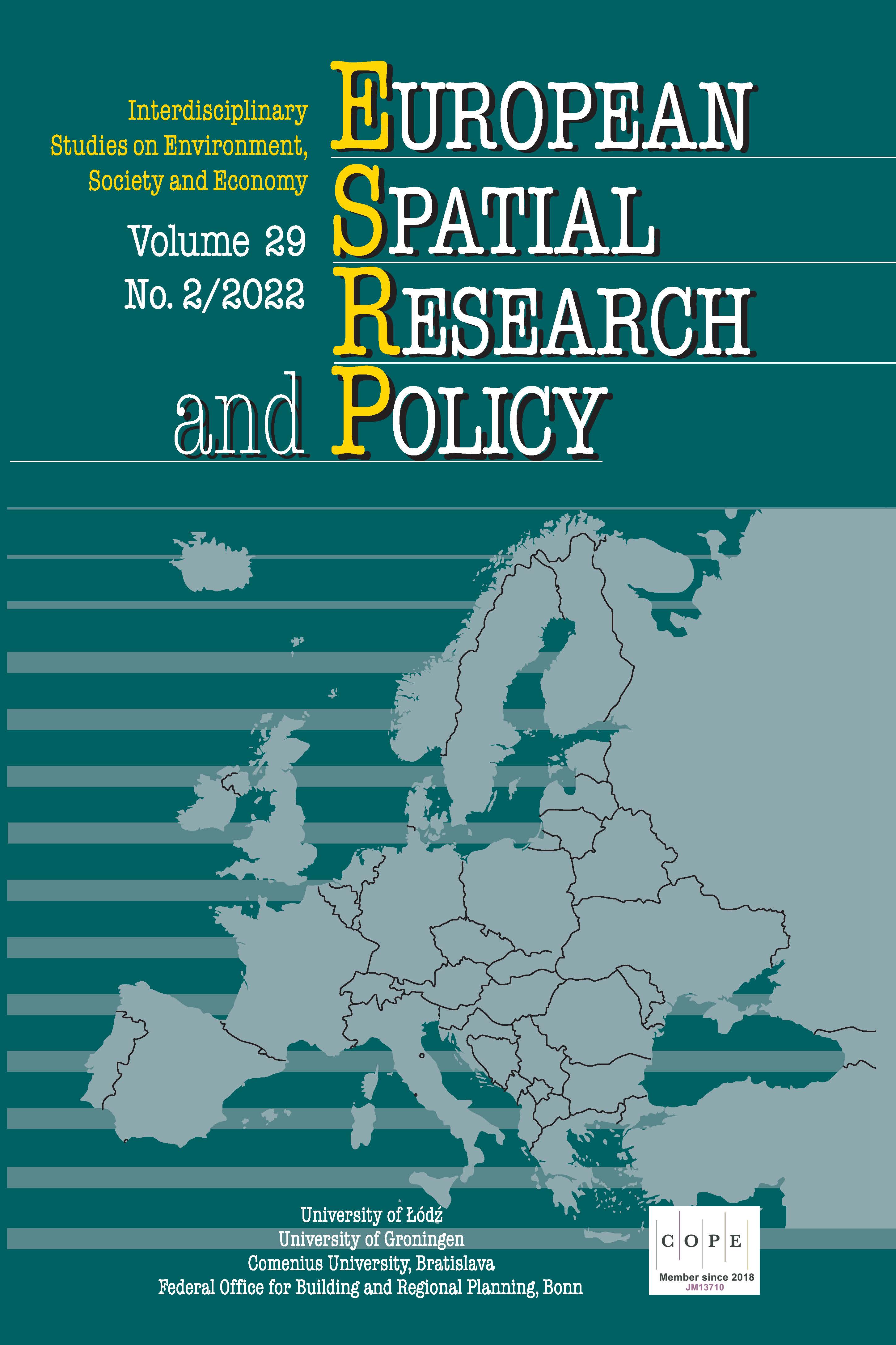 Co-evolution of tourism and industrial sectors: the case of the Bełchatów industrial district Cover Image