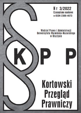 Niektóre kwestie dotyczące regulacji prawnej zgromadzeń