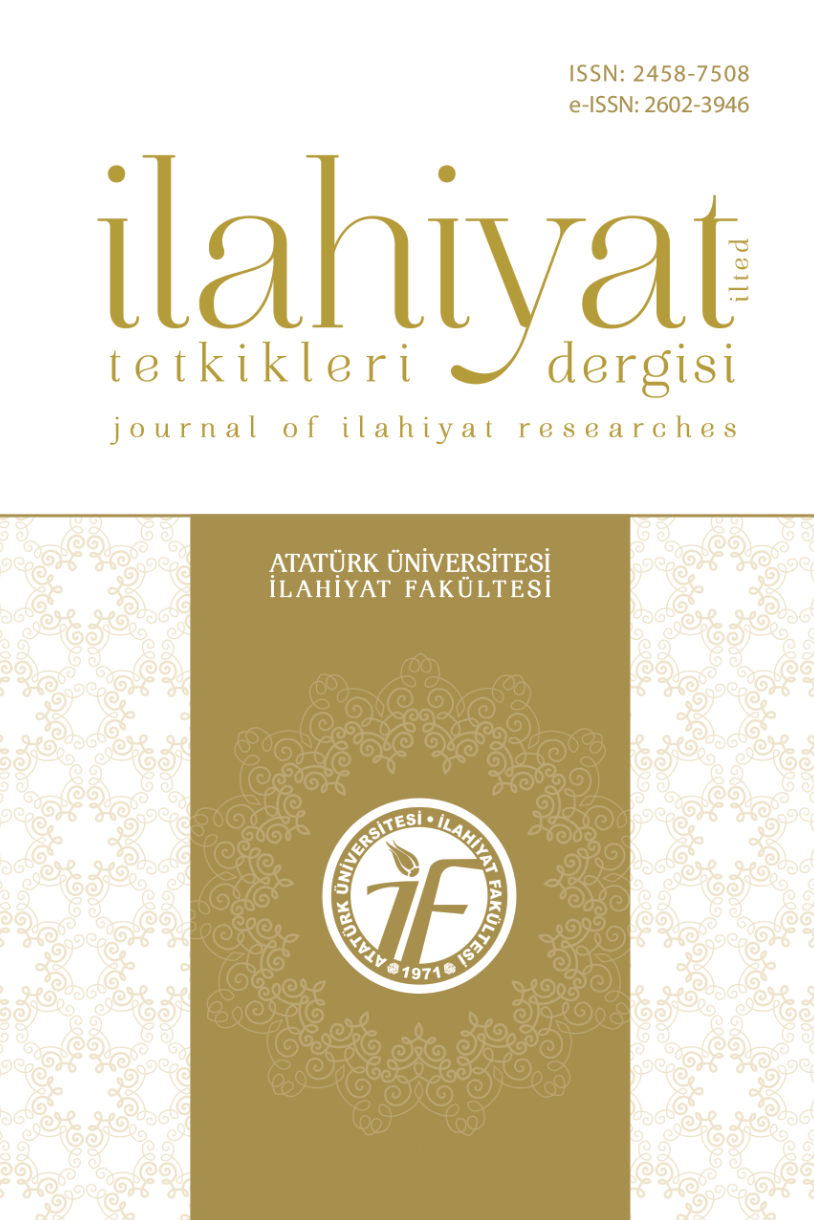 Journal of Ilahiyat Researches Cover Image