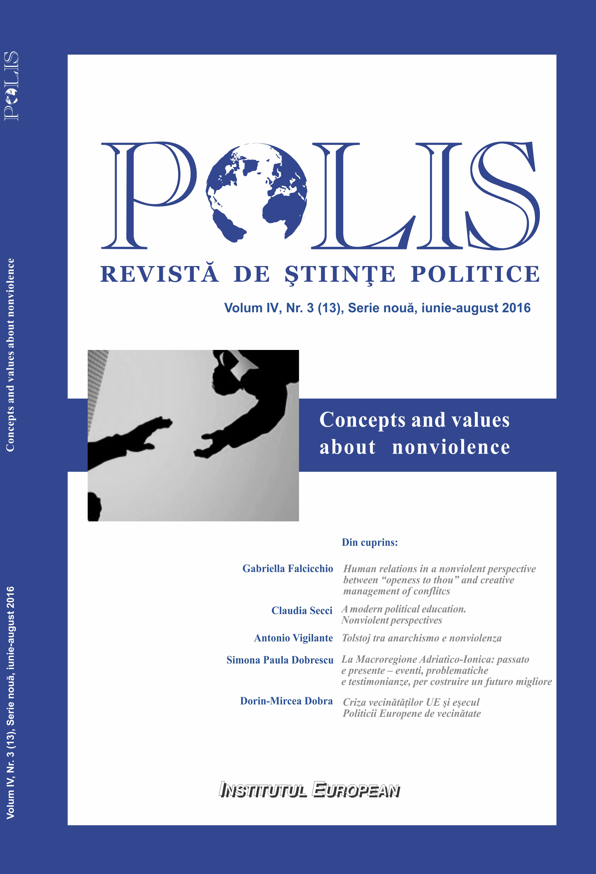 Polis. Revista de stiinte politice Cover Image