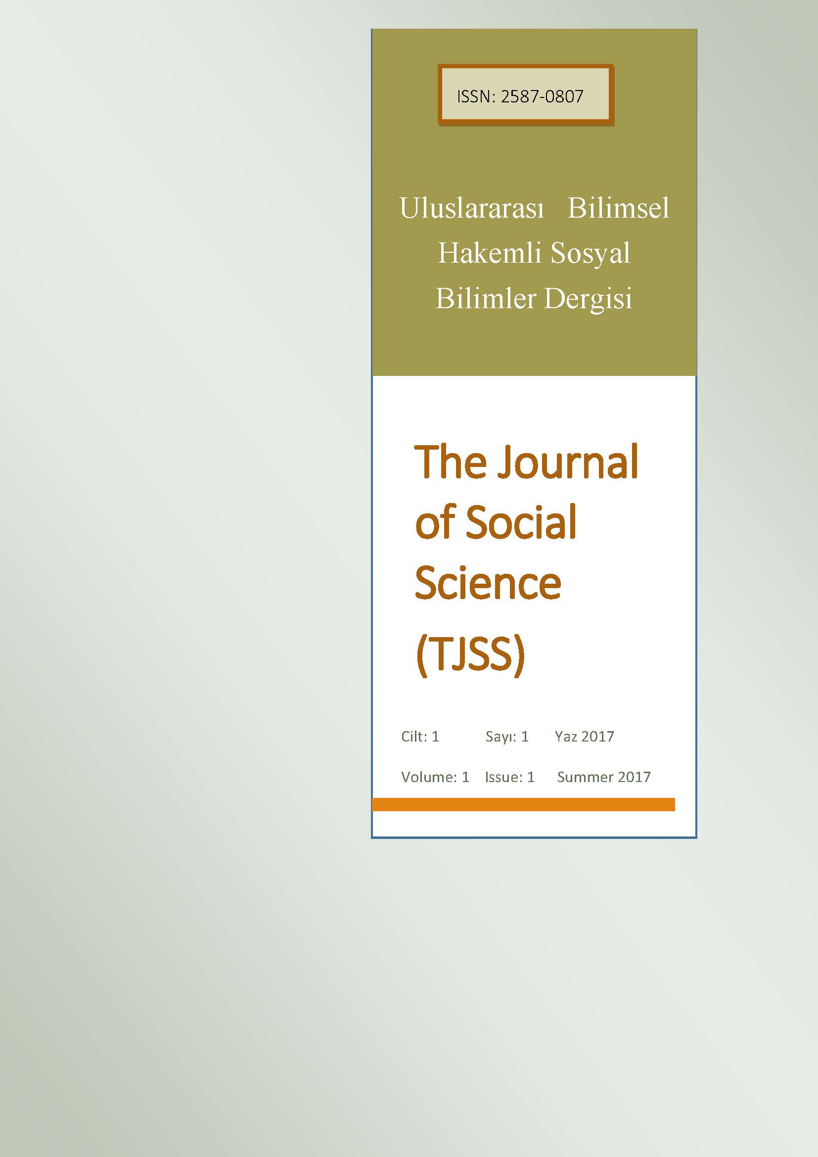 The Journal of Social Science Cover Image