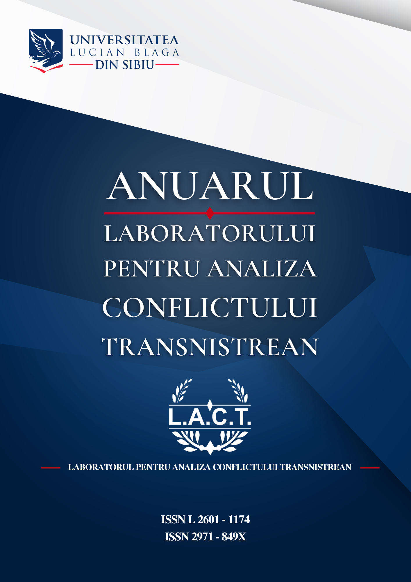 Yearbook of the Laboratory for the Transnistrian Conflict Analysis Cover Image